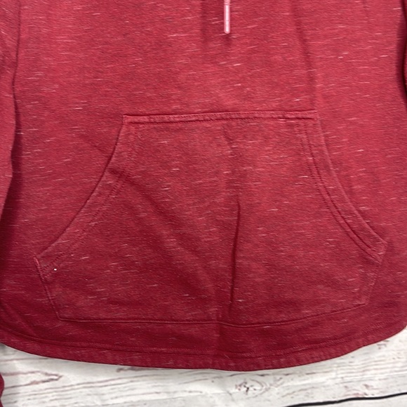 adidas Red Pink Hoodie Sweatshirt Sz Medium! - Picture 2 of 9